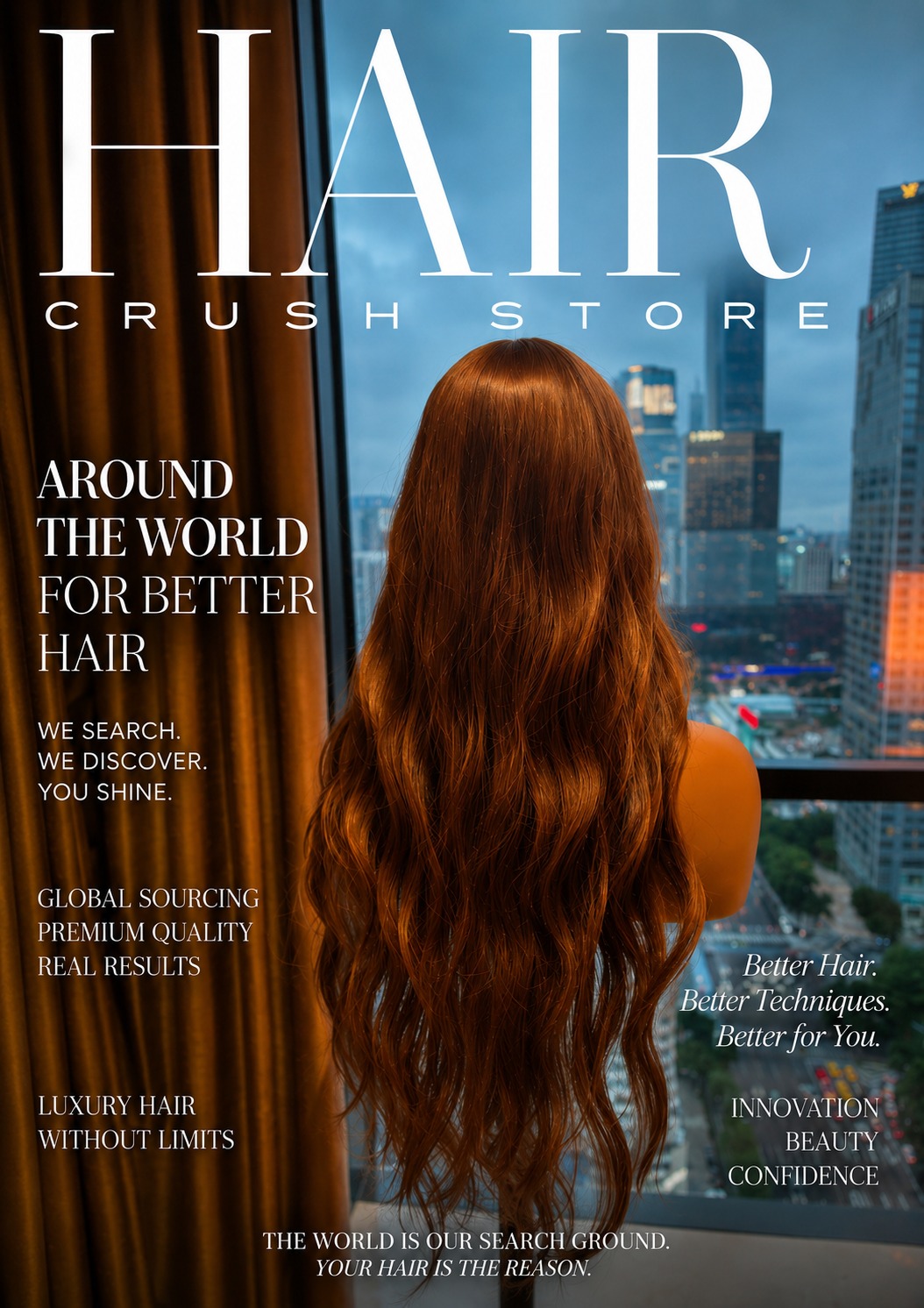 AROUND THE WORLD FOR BETTER HAIR